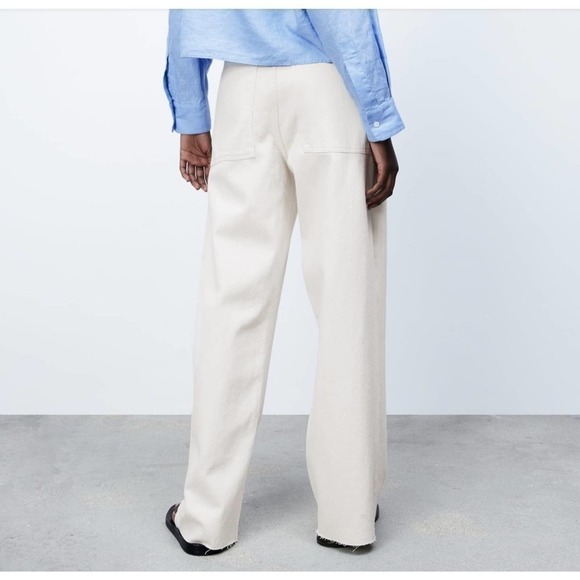 ZARA The Alma Wide Leg Denim‎ - Picture 6 of 17